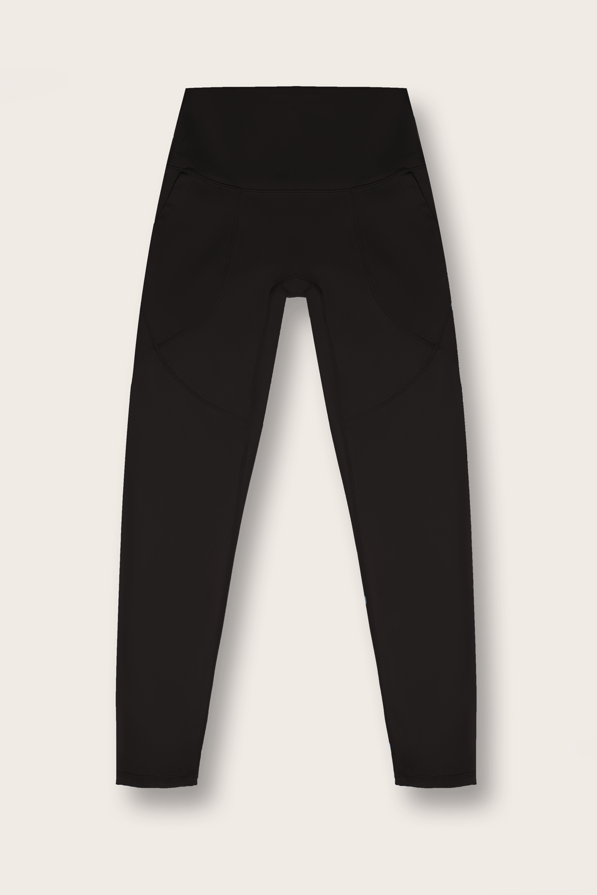 Soft Recycled Leggings With Pockets - Black