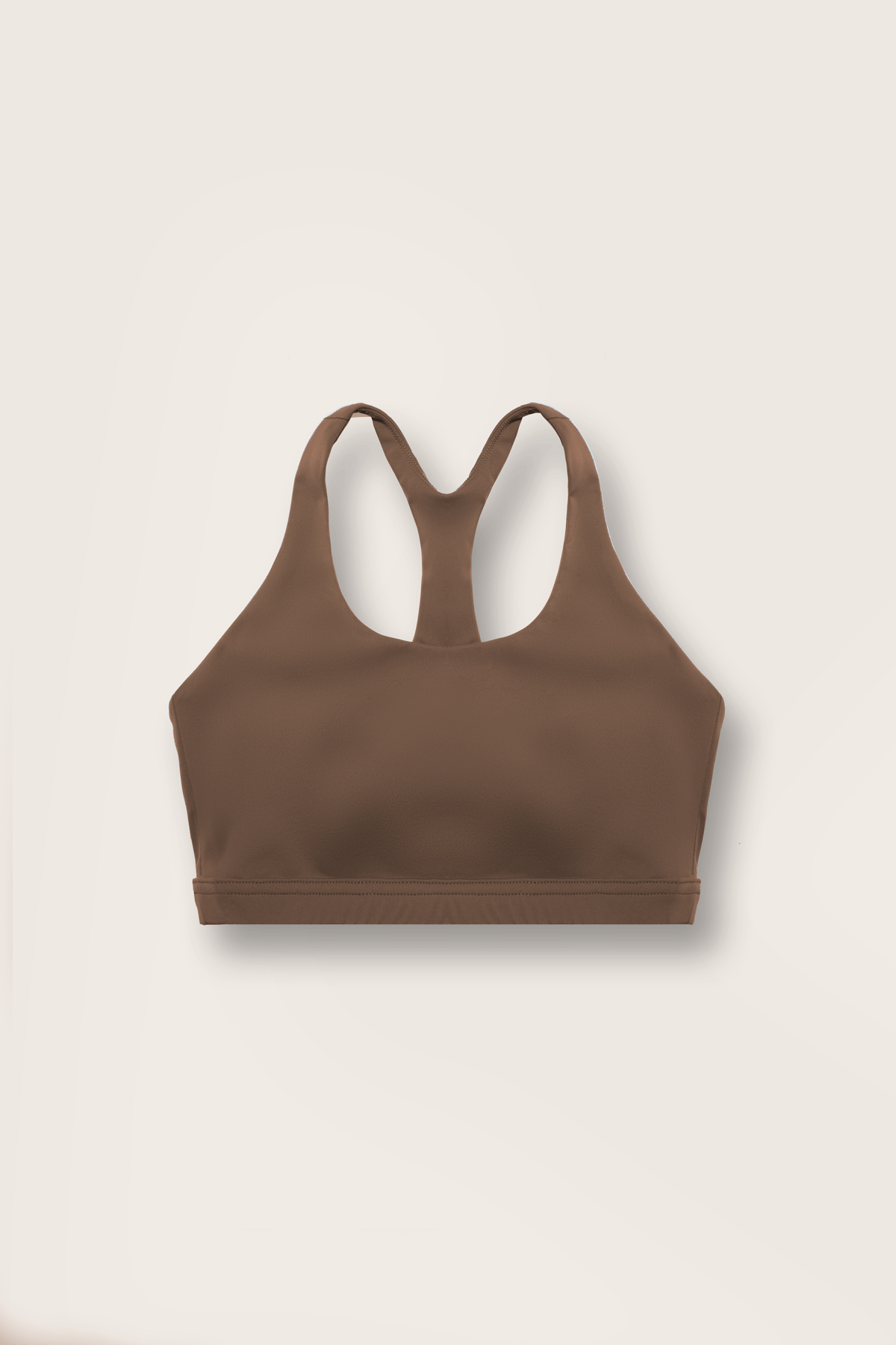 Soft Recycled Sports Bra - Cappuccino