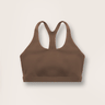 Soft Recycled Sports Bra - Cappuccino