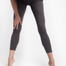 Soft Recycled Leggings With Pockets - Slate Grey on model leant over