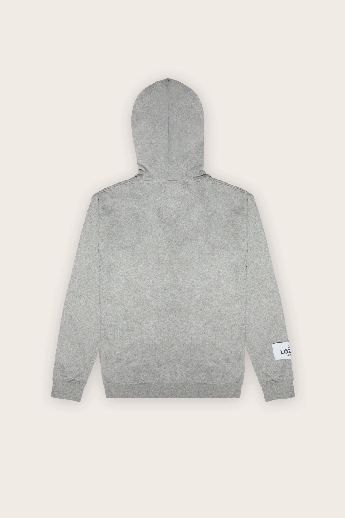 Recycled Cotton Hoody - Grey back