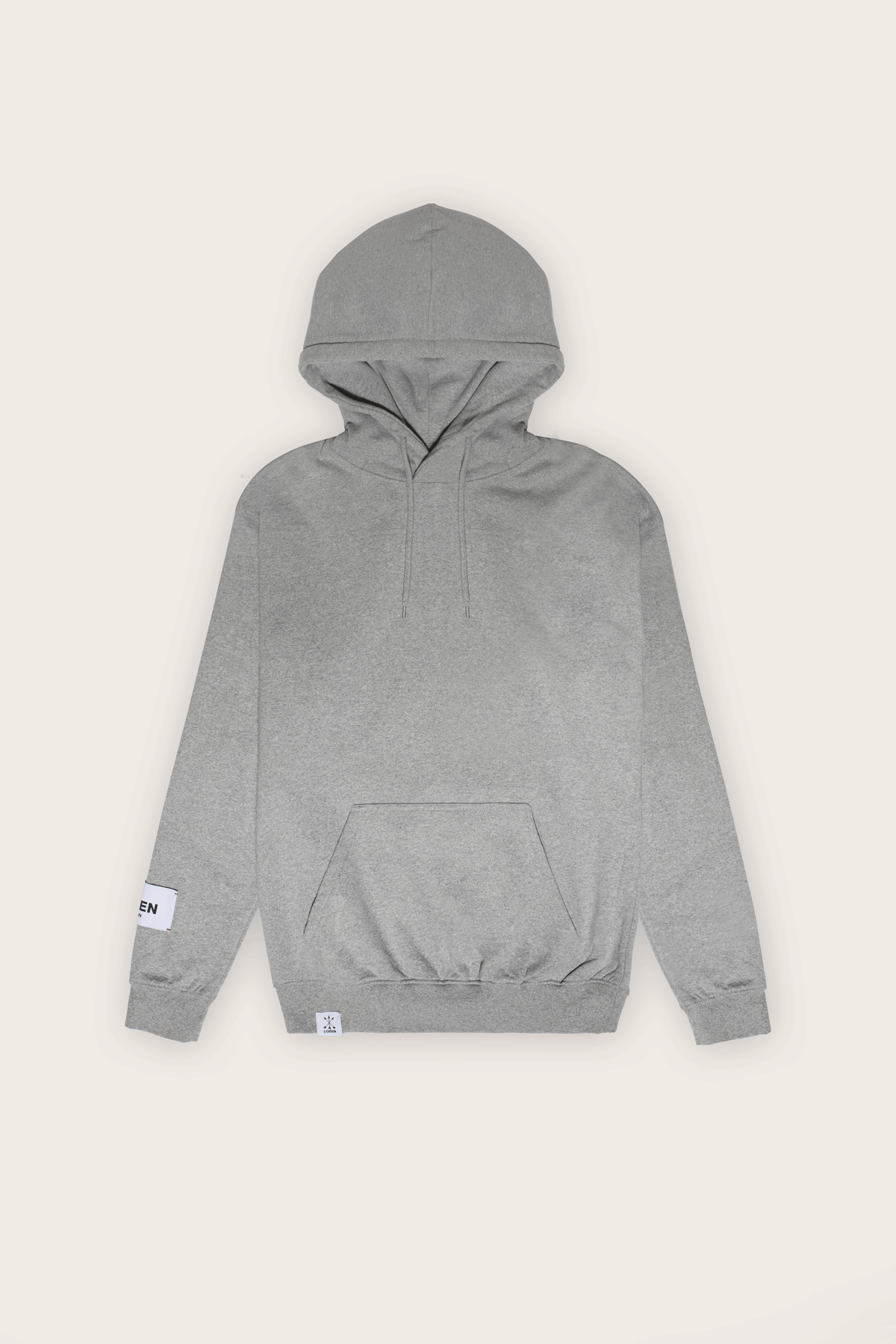 Recycled Cotton Hoody - Grey