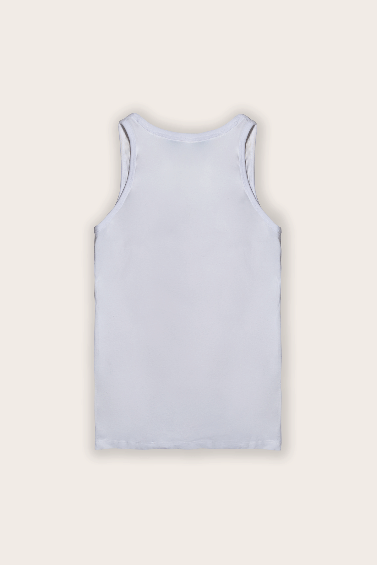 Organic Cotton Vest - White